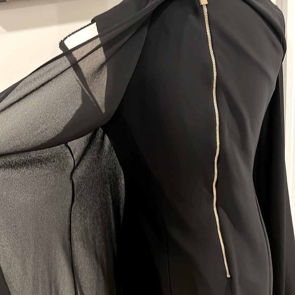 Vince Camuto Mock Neck Shift Dress - Picture 7 of 10